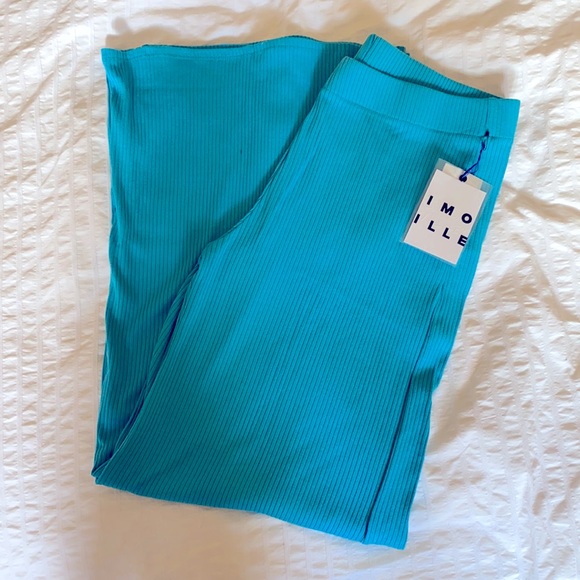 Simon Miller Pants - NWT SIMON MILLER Marek Rib Pant in Ocean 🐬